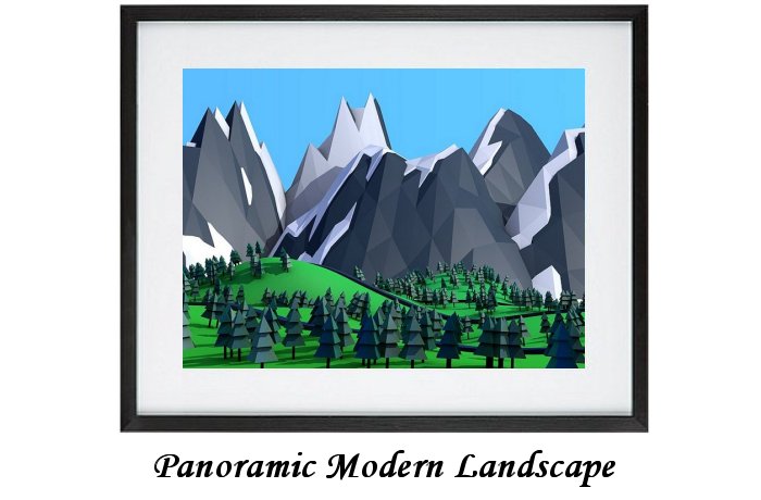 Panoramic Modern Pattern